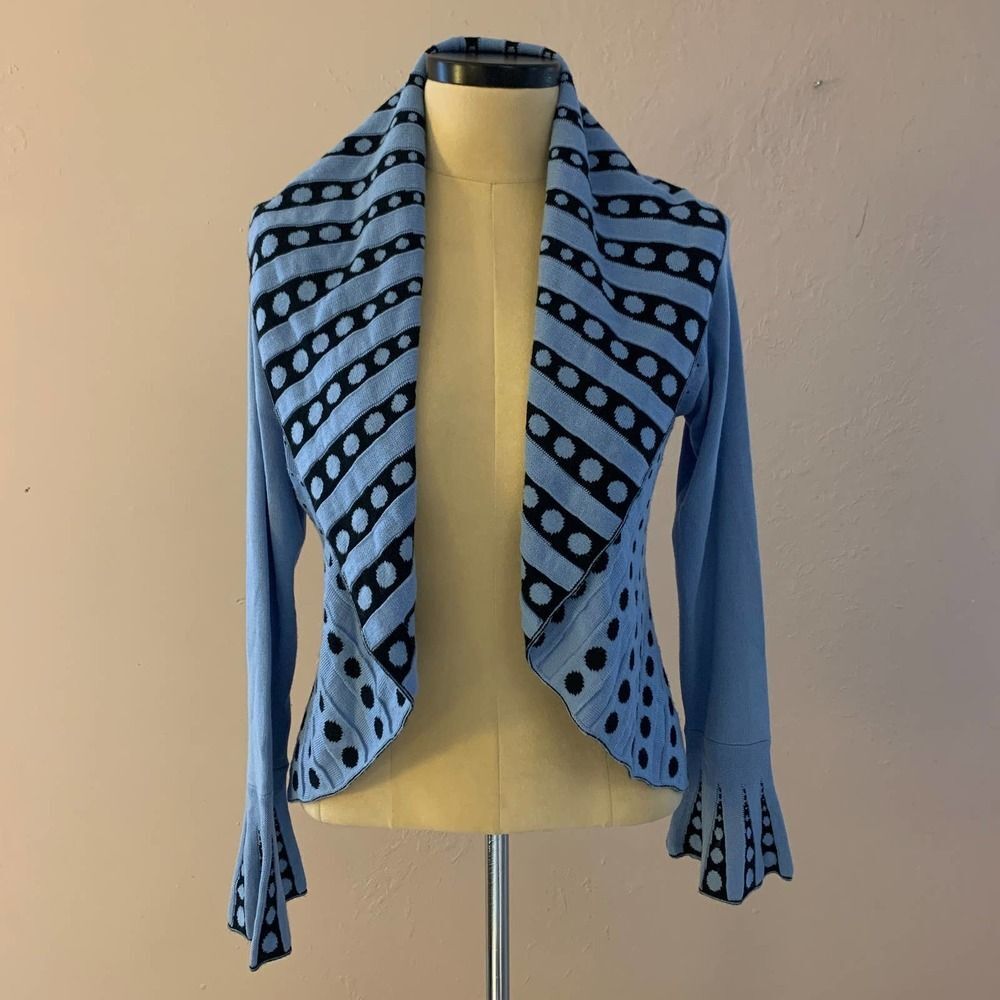 ANGEL Sabri Ozel Italian Yarn Shrug Cardigan Sweater S - Picture 5 of 12